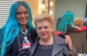 Paquita la del Barrio reacciona a la canción de Karol G y Becky G