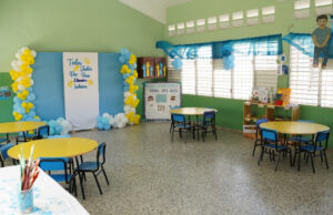 Ministerio de Educación entrega en San Cristóbal la octava aula específica para niños con autismo y discapacidad intelectual Octava aula de educación específica, en beneficio de estudiantes con autismo y discapacidad intelectual.