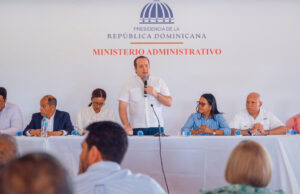 Ministro Paliza pasa balance a las ejecutorias del gobierno en la provincia La Altagracia El Ministro Administrativo de la Presidencia, José Ignacio Paliza y autoridades de Higüey.