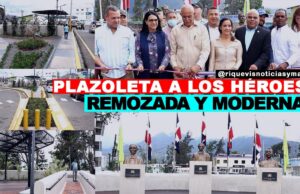 Ayuntamiento de Constanza, entregó remozada y moderna plazoleta a los héroes