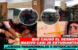 Más de 20 estudiantes caen desmayados y sin explicación en Constanza