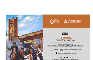 AGN invita al panel sobre La Guerra de la Restauración