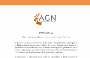 Invitación al Diplomado de Redacción y Edición de Textos