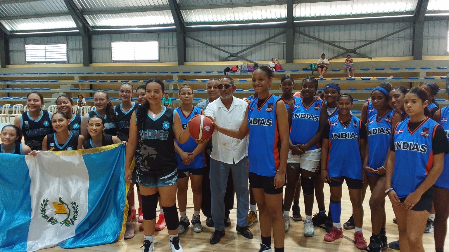 Indias “A” vencen Leonas de Guatemala en continuación basket femenino U18 copa Pescadería Wanda