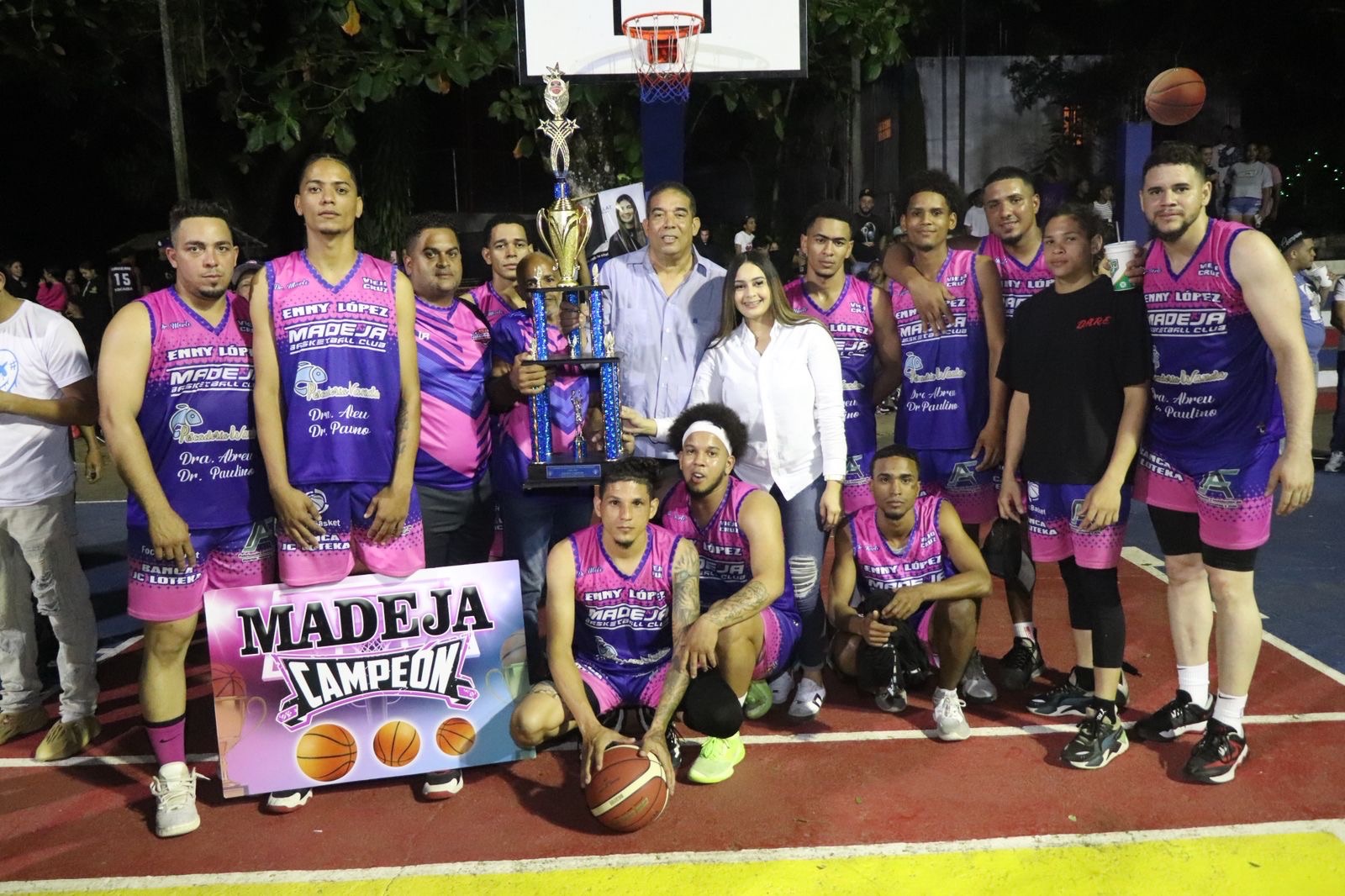 Madeja se corona campeón del basket intercomunitario de Jaya, Copa Pescadería Wanda