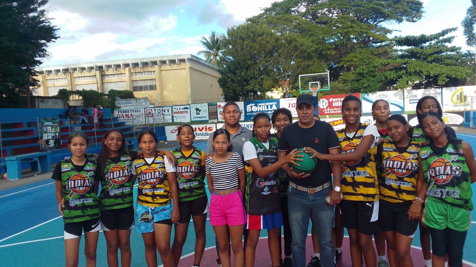 Team Leanny Rincón conquista serie regular del torneo navideño U14 basket femenino 3×3 Club San Vicente