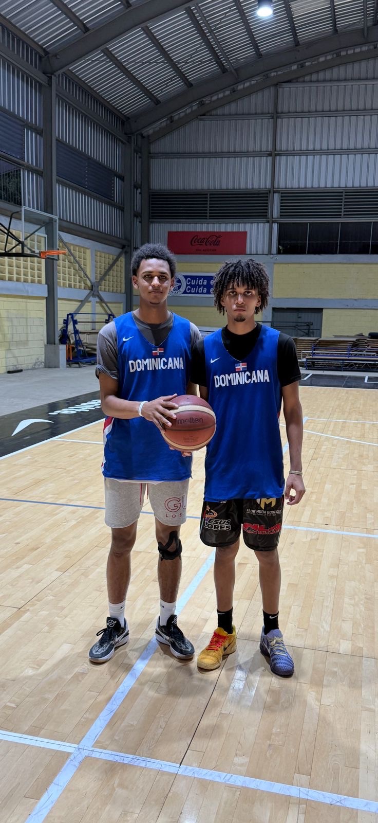 Johan Camilo y Nestor Rodríguez se integran al preseleccionado nacional de basket U-19