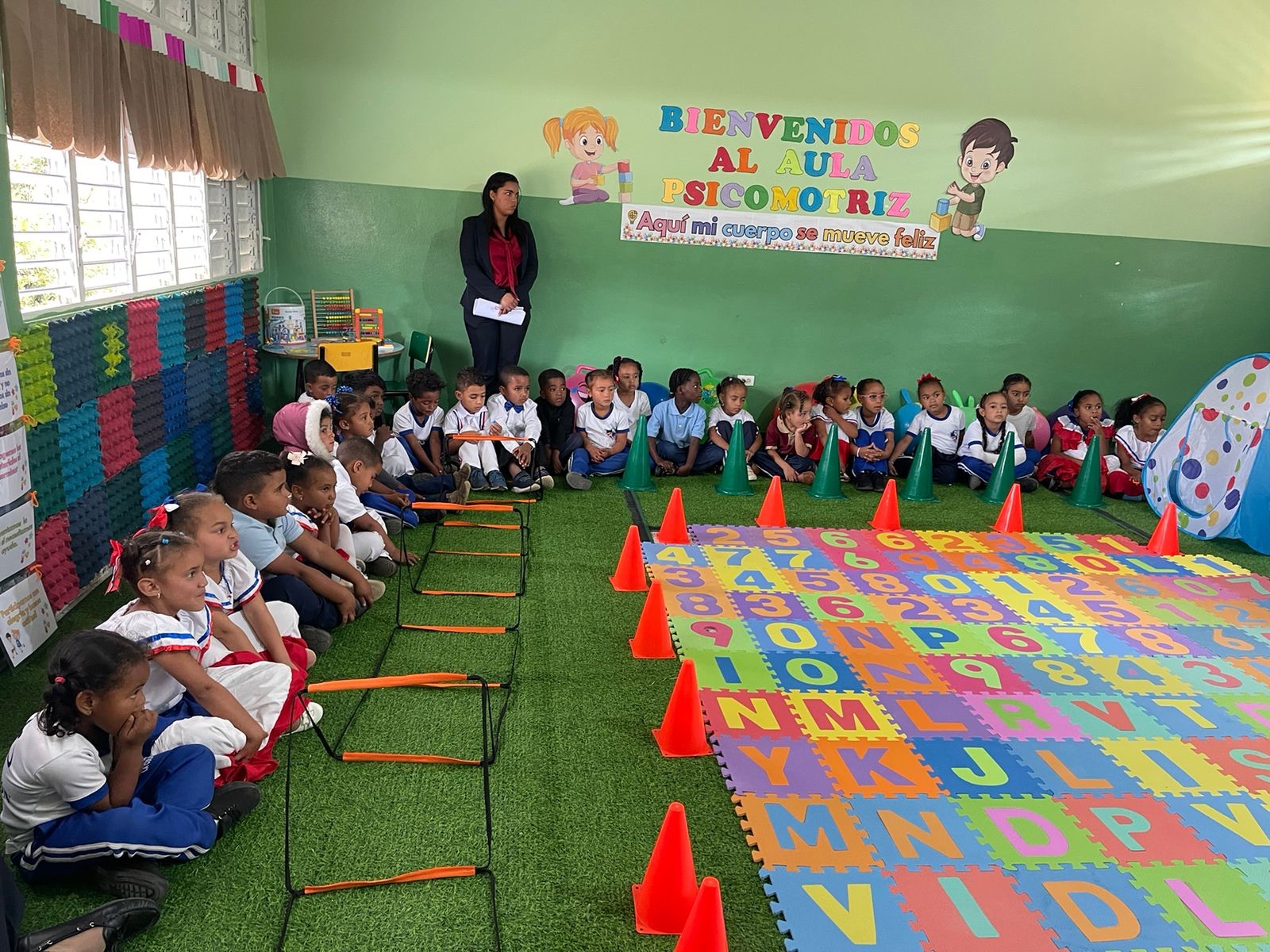Centro Educativo La Culata inaugura primera aula de psicomotricidad en Constanza para fortalecer el desarrollo integral infantil